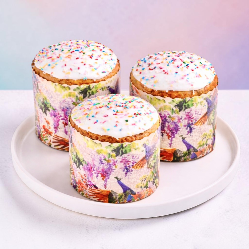 Luxury Russian Festive Bread - 75g (Set of 3)